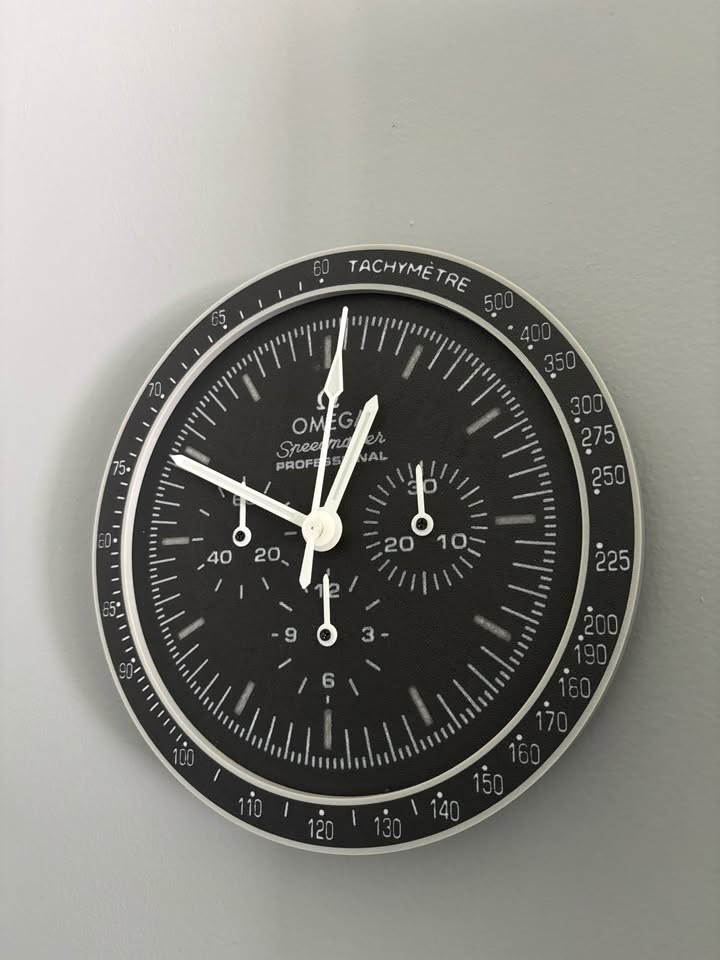 Speedmaster Moonwatch Wall Clock