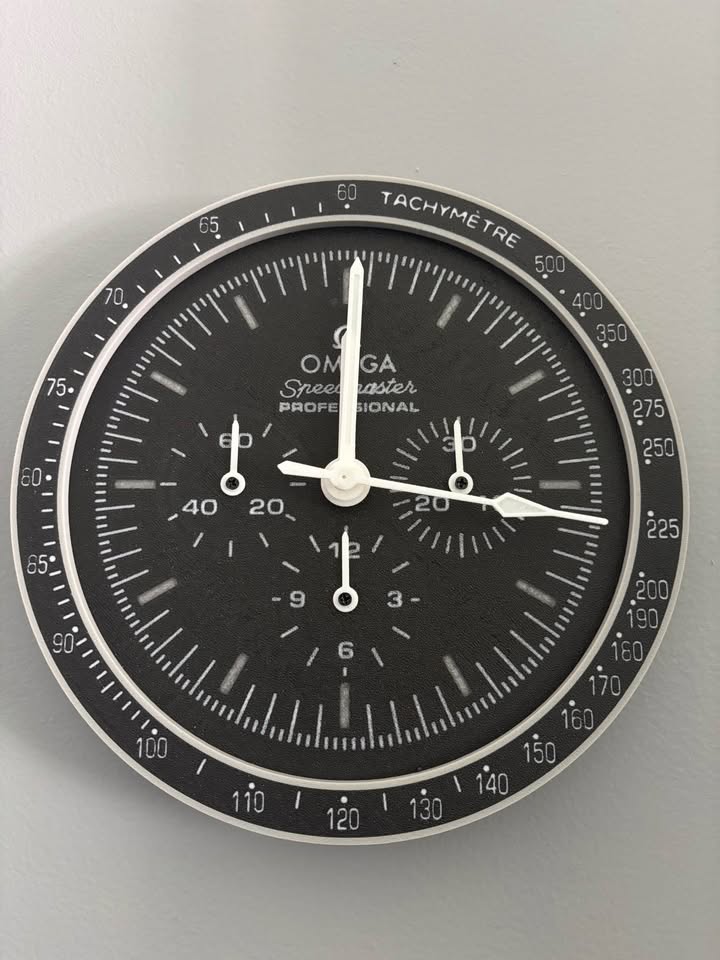 Speedmaster Moonwatch Wall Clock