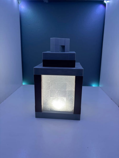 Minecraft lantern desk lamp