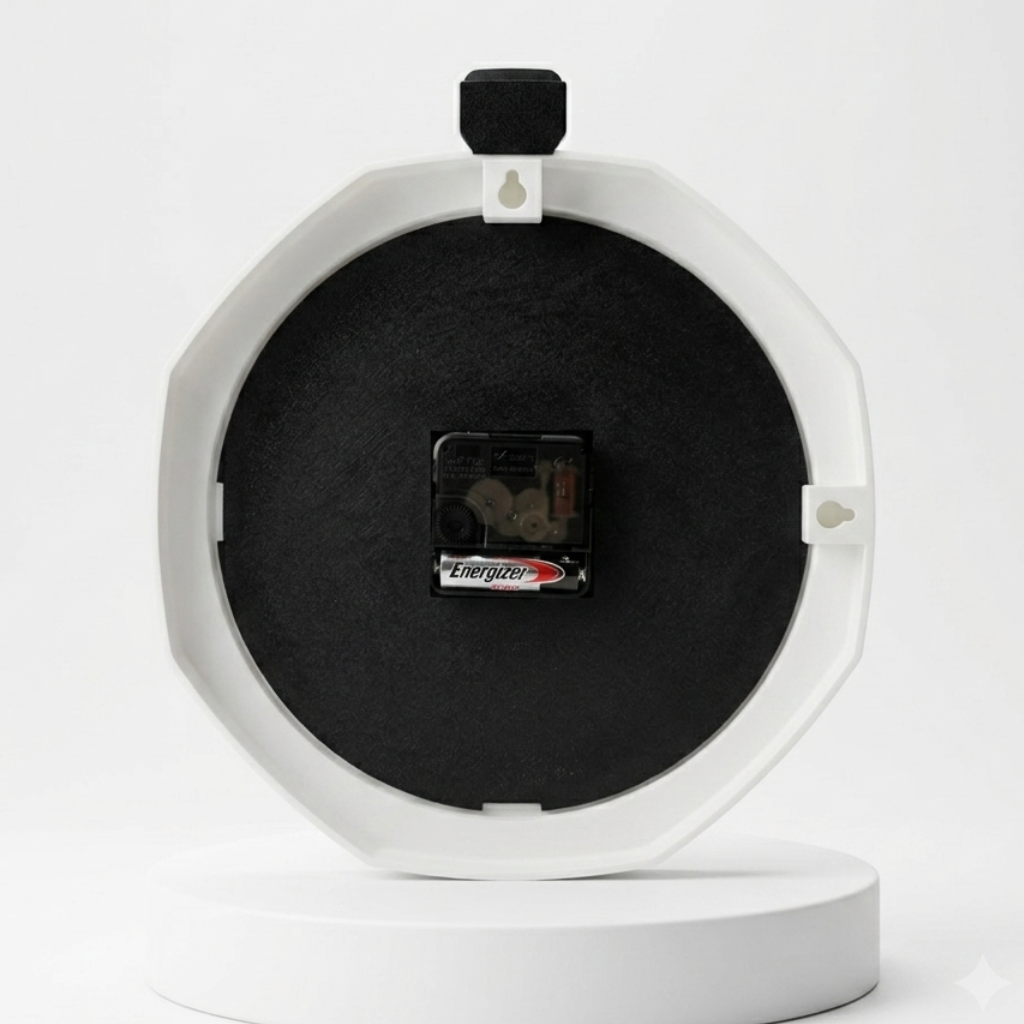 Ocho Negro Royal Wall Clock