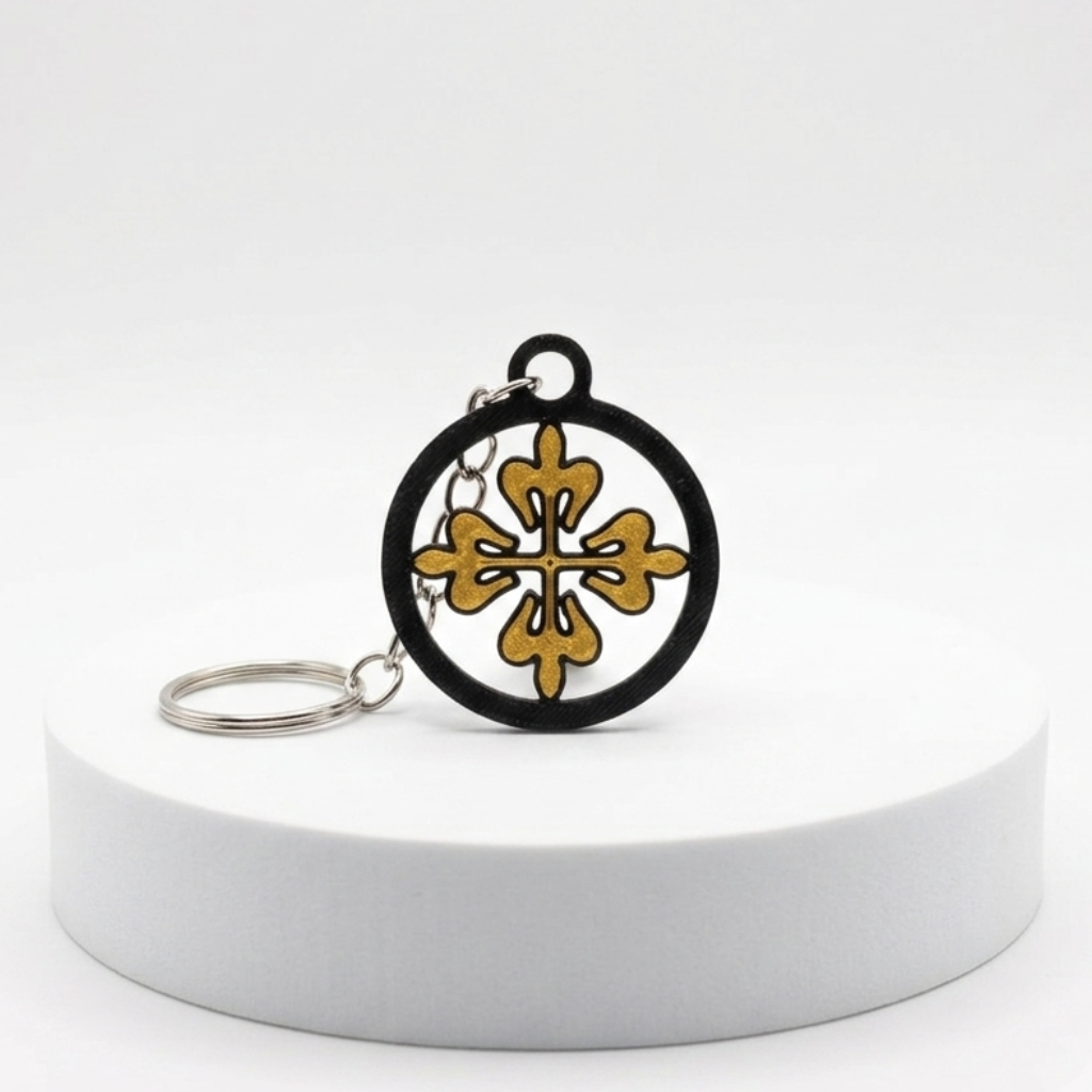 Geneva Emblem Keychain