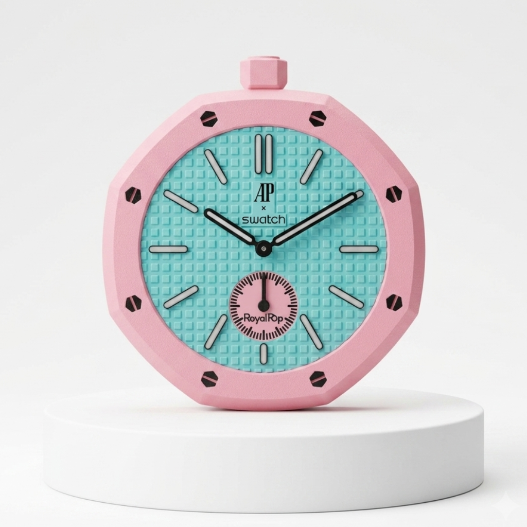 Otg Roz Royal Wall Clock