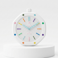 Huit Blanc Royal Wall Clock